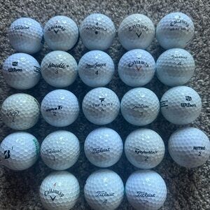 Callaway White Golf Balls Set